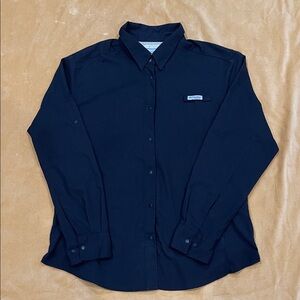 Columbia Men's Black Performance Button Down Shirt